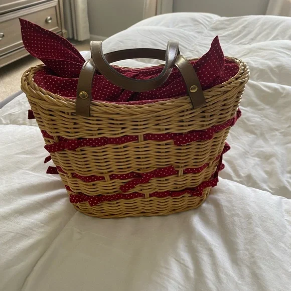 Vintage basket purse - Picture 4 of 5